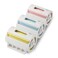 MANGOSLAB Nemonic Sticky Note Cartridge   3 Rolls Printable Sticker Paper for Label Printer MIP-001LW   Thermal Printer Paper Roll Labels   Colorful Sticky Notes (Blue, Pink, Yellow)