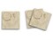Butler in the Home Sticky Notes 3&quot;x3&quot; 50 Sheet Count Per Pad, Coffee Stain Ring Coffee Drops Dirty Paper, Cute Funny Memo Note Pads Stationery Journal Planner Paper (3 Pack)