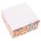 Karma, Block Notepad, 500 Sheet Memo Paper Cube, Non-Sticky Memo Pad Cube for Office, and Home, Sunset Floral