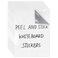 Dry Erase Board Sticker-Whiteboard Stickers-8.27''x11.69'' Removable Dry Erase Sheets-Fridge Magnetic Paper Alternatives for Wall/Desk/Refrigerator/Door/Home/Office/Classroom (White-6 Pcs)