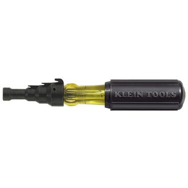 Klein Tools 85191 Screwdriver / Conduit Reamer, Made in USA, Conduit Fitting and Reaming Screwdriver for 1/2-Inch, 3/4-Inch, and 1-Inch Thin-Wall Conduit