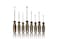 Spec Ops Tools 8-Piece Screwdriver Set, Phillips, Slotted, Square, Magentic Tip, Cr-Mo Steel Shaft