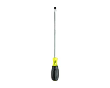 Jonard Tools SDC-3810 Screwdriver, 3/8"x 10" Slotted Tip with Comfort Grip, 14 3/8" Length