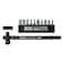 Vessel TD-70 Plate Ratchet Screwdriver Set (Includes 10 Positive, Negative, Hex Bits)
