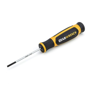 GEARWRENCH 2.5mm x 60mm Mini Slotted Dual Material Screwdriver - 80036H