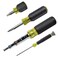 Klein Tools 80019 Tool Set, Multi-Bit Screwdriver and Nut Driver Tool Kit, 28 Different Industrial Strength Bits and Sizes, 4-Piece