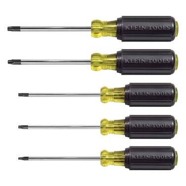Screwdriver Set, Torx(R), 5 Pc