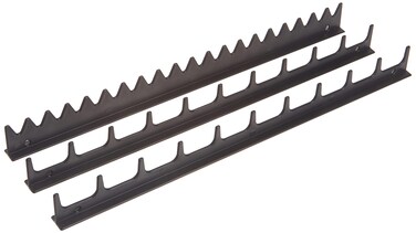 Ernst Screwdriver Rail Set, 20 Tool, Black, (6011-Black)