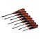 Crescent 8PC Diamond Tip Dual Material Screwdriver Set with Phillips and Slotted Screwdrivers - CDT8PCSET