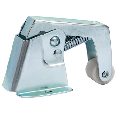 Ideal Security Spring-Loaded Screen Door Catch, Zinc Plated