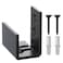 WINSOON Adjustable Floor Guide for Sliding Barn Door, Wall Mount Bottom Hardware System for Closet Bypass Doors TV Stand