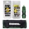 Engineer DXZ-04 Combination Tool Set of 4, Compatible with Broken Head Phillips and Hex Socket Bolts and Countersunk Screws Removal Screwdriver