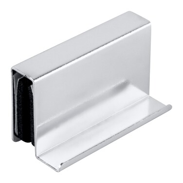 C.R. LAURENCE GDH60CH CRL Chrome Strike Plate With Finger Grip