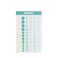 Craftelier - Enamel Dots Mint Rainbow   Mini Self-Adhesive Stickers with Pearlescent Finish for Scrapbooking and Crafting Projects   Includes 72 Coloured Pieces