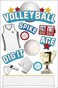 Paper House Productions STDM-0064E 3D Cardstock Stickers, Volleyball (3-Pack)