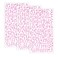 QQ&amp;U Pink Glitter Cursive Alphabet Letter and Number Stickers
