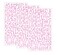 QQ&amp;U Pink Glitter Cursive Alphabet Letter and Number Stickers