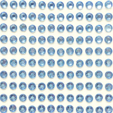 Wrapables&Acirc;&reg; 4mm Crystal Diamond Sticker Adhesive Rhinestone, 468pcs (Light Blue)