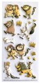 Paper House Productions Where the Wild Things Are Soft Puffy Sticker Sheet for Crafts, Scrapbooking &amp; Collecting - Character Shaped