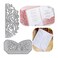 Metal Flower Wedding Invitation Card Base Border Die Cuts Cutting Dies Embossing Stencils Template Mould for Card Making Decoration and DIY Scrapbooking Album