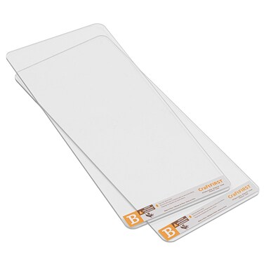 CraftFIRST Extended B Cutting Plates for Cuttlebug Die Cutting Machine 5.87" x 13