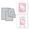 Spellbinders S4-202 Nestabilities Deckled Rectangles Large Etched/Wafer Thin Dies