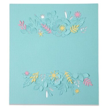 Thinlits Die Set 4PK Floral Borders by Olivia Rose