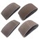4 x 21 Inch Calcined Aluminum Oxide Sanding Belts, 40 60 80 120 Assorted Grits Abrasive Belts for 4x21 Belt Sander, 16 Pack