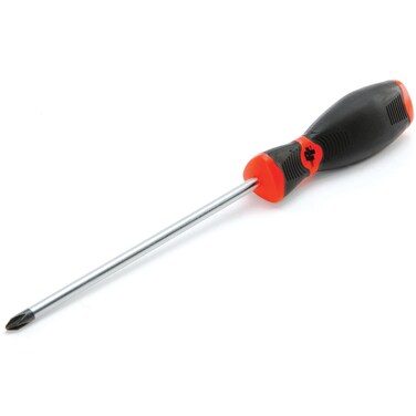 Performance Tool W30964 Black &amp; Red Phillips Screwdriver, #2 x 6-Inch