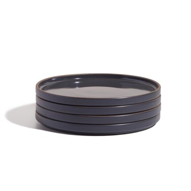 Our Place Salad Plates - Set of Four 8.5&acirc;&euro; Handcrafted Ceramic Plates   Versatile &amp; Durable   Chip-Resistant, Restaurant-Grade   Char