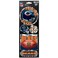 NFL Chicago Bears Prismatic Stickers, Team Color, One Size