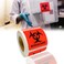 Biohazard Danger Safety Warning Label - 2"x 2" Waterproof Self Adhesive Decal Sign Sticker, High TEMP Resistance (250 PCS/Roll)