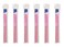 Pink Carpet Runner Pack of 6