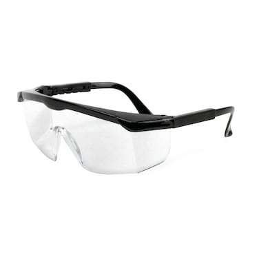 Performance Tool W1031 Adjustable Safety Glasses with Molded Nose Bridge and UV Protection