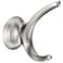 Moen Darcy Double Robe Hook with Press and Mark in Brushed Nickel