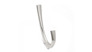 Richelieu Hardware BP849120195 Contemporary Metal Hook, Brushed Nickel