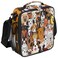Dog Cute Lunch Box for Kids, Doodle Animal Insulated Lunch Bag for Boys Girls, Reusable Waterproof Lunch Box with Adjustable Shoulder Strap Cooler Tote Bag for School, Work, Picnic