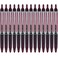 Pilot, Precise V5 RT Refillable &amp; Retractable Rolling Ball Pens, Extra Fine Point 0.5 mm, Burgundy, Pack of 14