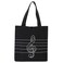 Musical Note Print Tote Bag Fashion Women Handbag Girls Shoulder Storage Bags for Travel Ladies large Capacity Both Sided Print Muisc Clef Theme Shopping Bag