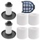 HEPA Filter,Foam &amp; Felt Filter Support Kit Compatible with Shark LZ600,LZ601,LZ602,LZ602C APEX Vacuums.Compare to Part # XFFLZ600 &amp; XHFFC600. (Combo Pack)