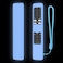 Writiany Silicone Remote Case for Xiaomi TV Q2 Remote Case Anti-Slip Remote Cover Compitable with Xiaomi Q2 TV (White)
