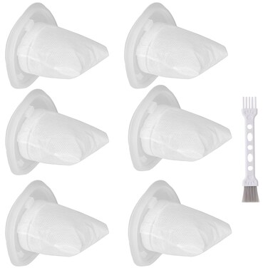 Tablenco HNVCF10 Replacement Filters, Compatible with Black and Decker Dustbuster Hand Vacuums HNVC215B10, HNV215B12, HNVC215BW52, HNVC115J06, HNVC115B22, HNVC220BCZ01, HNVC220BCP07 Filter (6 Pack)