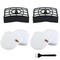 VIEWALL Filter Replacement for Shark ZU560 ZU561 ZU562 ZU572 UV650 UV725 ZU660 CU530 Rotator Navigator Zero-M Lift-Away Speed Upright Vacuum, Part XFFK560 XHEPA560, 2 HEPA, 2 Foam &amp; Felt Filter Kit