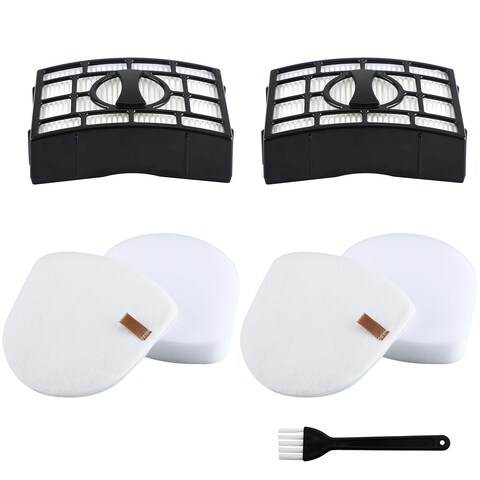 VIEWALL Filter Replacement for Shark ZU560 ZU561 ZU562 ZU572 UV650 UV725 ZU660 CU530 Rotator Navigator Zero-M Lift-Away Speed Upright Vacuum, Part XFFK560 XHEPA560, 2 HEPA, 2 Foam &amp; Felt Filter Kit