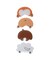 Pearhead Pet Dog Butt Refrigerator Magnets, Set of 4, Adorable Dog Magnets, Dog Lover Gift, Funny Dog Bum Magnets