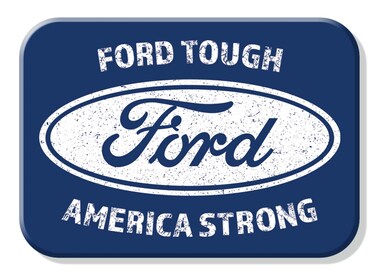 Desperate Enterprises Ford Strong Refrigerator Magnet - Funny Magnets for Office, Home &amp; School - Made in The USA