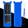 Rimous Universal Remote Compatible with LG TV Remote + Remote Case with Wrist Strap AKB75675304 AKB75095307 for LG LCD LED HDTV 3D 4K OLED Smart TV Remote Replacement for LG + Cover Sleeve (Glow Blue)