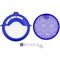Anewise Filter Kits repalcement for Dyson dc25 vacuum Ball filters, Includes 1Pcs 919171-02 Washable Pre Motor Filter and 1Pcs 916188-05 Hepa filter, Fits DC-25 Models