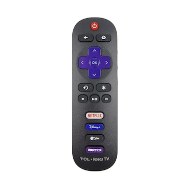 OEM Replacement Remote Control Compatible with All TCL Roku Smart TVs&atilde;&euro;Only Works with TCL Roku TV, Not for Roku Stick and Roku Box&atilde;&euro;&lsquo; (Netflix/Disney Plus/Apple TV+ / HBO Max)