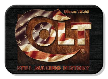 Desperate Enterprises Colt Flag Refrigerator Magnet - Funny Magnets for Office, Home &amp; School - Made in The USA